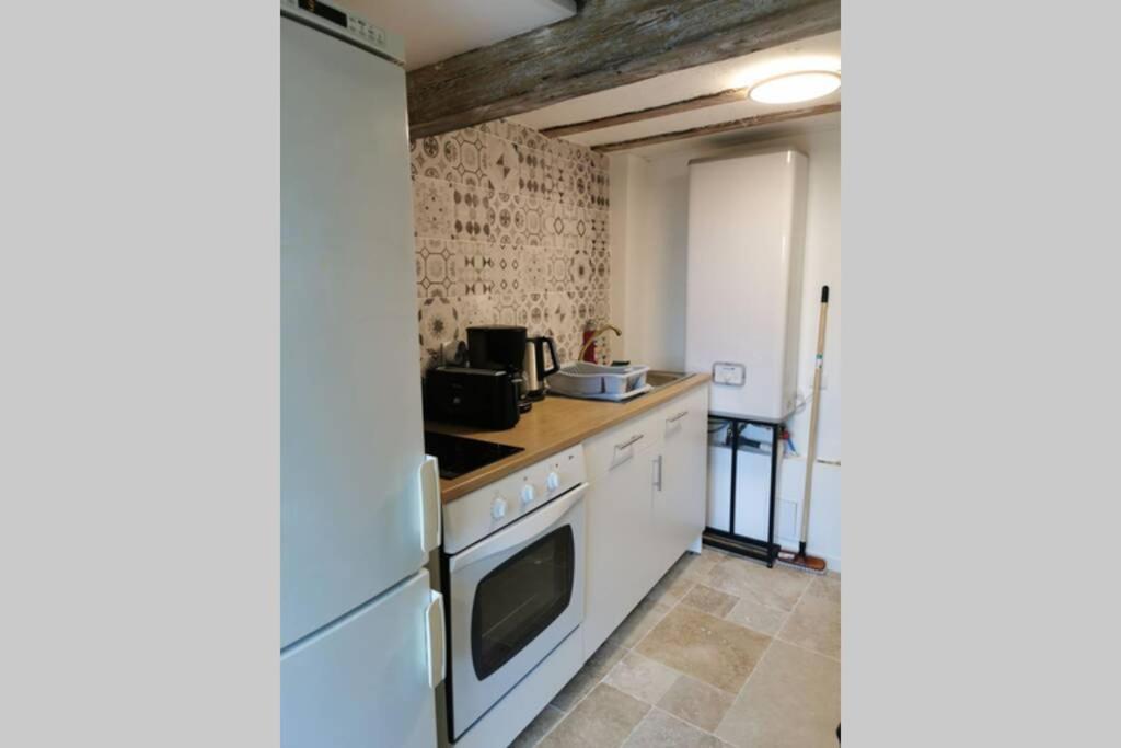 Appartement Le 3 de coeur avec terrasse à Honfleur Extérieur photo