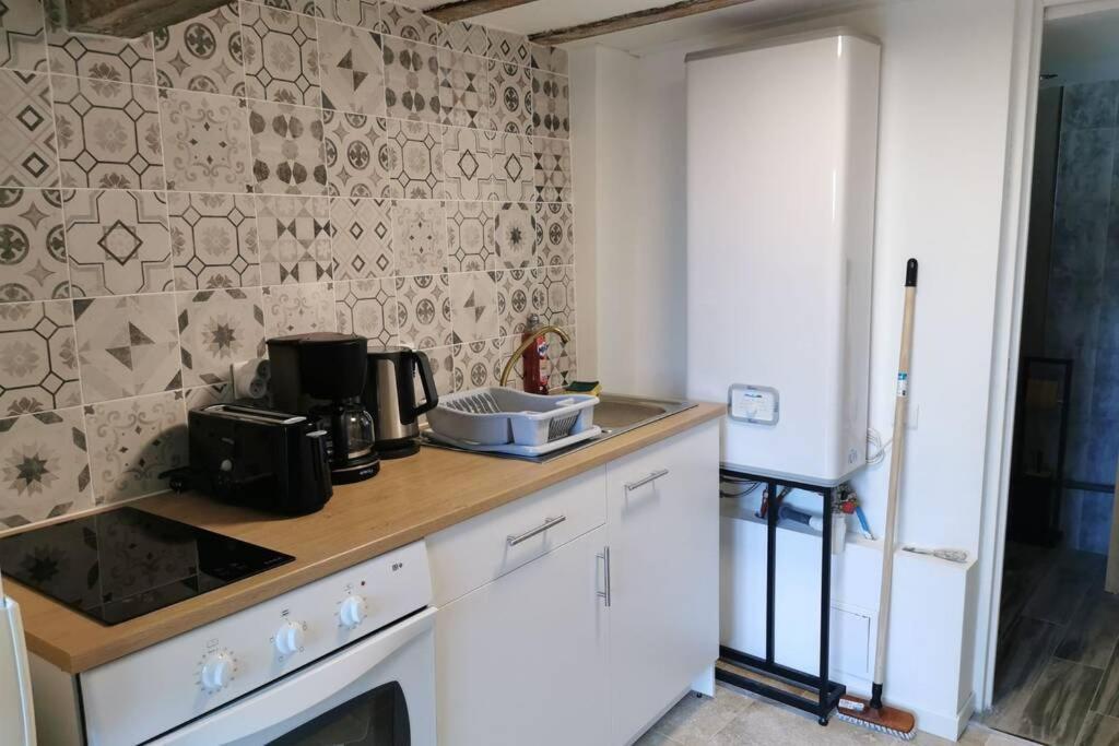Appartement Le 3 de coeur avec terrasse à Honfleur Extérieur photo